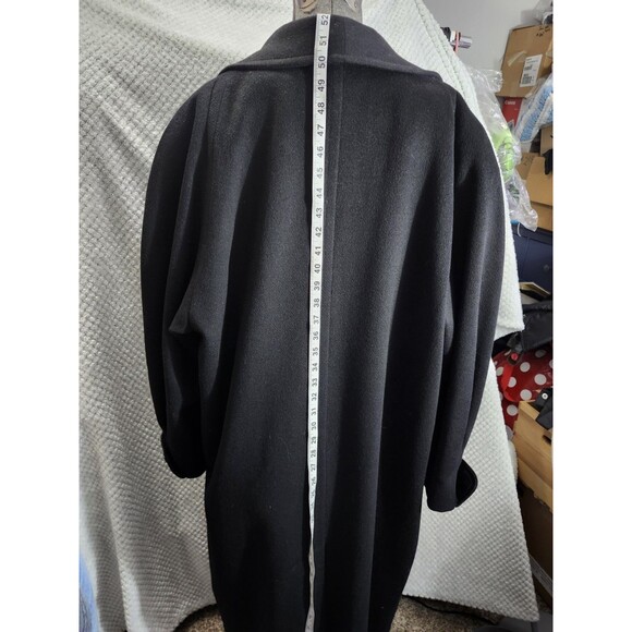 Ashley Scott Vintage Wool Coat Womens Vintage Long Overcoat Classic USA XL - Picture 4 of 5